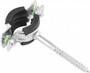 ЗУБР. Хомут трубный оцинкованный, с шурупом, 3/8", 200шт