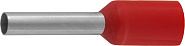 СВЕТОЗАР  1 мм2, 25шт Изолированныйштыревой наконечник для многожильного кабеля (49400-10)