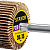 STAYER d 30 x 15 мм, P120, на шпильке d 6 мм, круг шлифовальный лепестковый (36606-120)