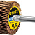 STAYER d 30 x 15 мм, P320, на шпильке d 6 мм, круг шлифовальный лепестковый (36606-320)