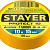 STAYER PROTECT-10, 15 мм х 10 м, 5 000 В, желтая, изолента ПВХ, Professional (12292-Y)