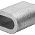 ЗУБР DIN 3093, 12 мм, 10 шт, алюминиевый зажим троса (4-304475-12)