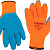 ЗУБР УРАЛ, L-XL, акрил, рельефное латексное покрытие, сигнальный цвет, утеплённые перчатки, Профессионал (11465-XL)
