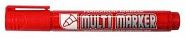 Маркер перманент. (КРАСНЫЙ толст.наконеч.)