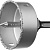 ЗУБР 76 мм, L 25 мм, карбид вольфрама, коронка-чашка, Профессионал (33360-076)