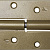 ПН-110, 110 x 41 х 2.8 мм, левая, цвет золотой металлик, карточная петля (37653-110L)