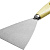 MIRAX 100 мм, деревянная ручка, стальной, шпатель (1000-100)