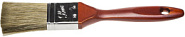 STAYER LASUR-LUX, 38 мм, 1.5″, смешанная щетина, деревянная ручка, для высокотекучих ЛКМ, плоская кисть (01051-038)