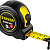 STAYER BlackMax, 5 м х 25 мм, рулетка с двумя фиксаторами, Professional (3410-05-25)