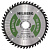 Диск пильный Hilberg Industrial Дерево 216*30*48Т HW217