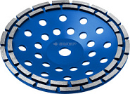 ЗУБР d 230 мм, двухрядная алмазная шлифовальная чашка, Профессионал (33372-230)