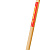 GRINDA 346 х 235 х 1400 мм, полотно 1.6 мм, закалено, деревянный черенок высш. сорт, совковая лопата (421825)