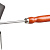 GRINDA 260 мм, 3 зубца, нержавеющая сталь, прямое лезвие, деревянная ручка, садовая мотыжка (8-421135)