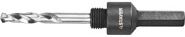 STAYER HEX 1/4″ (6,35 мм) державка для биметаллических коронок 16-30 мм (29549)