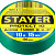 STAYER PROTECT-10, 15 мм х 10 м, 5 000 В, зеленая, изолента ПВХ, Professional (12292-G)