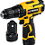 STEHER 12 В, 30 Н·м, 2 АКБ (2 А·ч), дрель-шуруповерт, кейс (CD-120-2)