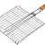 GRINDA  Barbecue 285х285 мм, плоская решетка-гриль (424701)