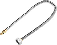 ЗУБР 1/2″, 0.5 м, гайка-штуцер, сильфонная подводка для смесителей с укороченным штуцером (51012-050)