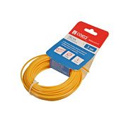 Леска для триммера, d=3.0 мм, l=15 м, квадрат, желтый, СОЮЗ