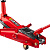STAYER R-55 RED FORCE, 3 т, 155 - 545 мм, подкатной домкрат с высоким подъемом, Professional (43157-3)