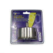 Коронка алмазная по керамике и кафелю с центрирующим сверлом 80мм  400080