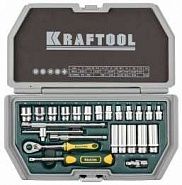 Набор торцовых головок, KRAFTOOL, PRO, 27970-H24