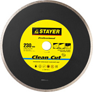 STAYER Clean Cut 230 мм (22.2 мм, 5х2.4 мм), Алмазный диск, Professional (3664-230)