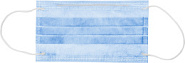 ЗУБР 5 шт, гипоаллергенная, трехслойная техническая защитная маска, Профессионал (11107-H5)