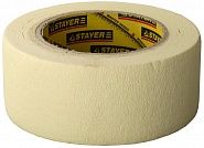 Лента STAYER малярная высокоэластичная, для сложных поверхностей, 50мм х 25м